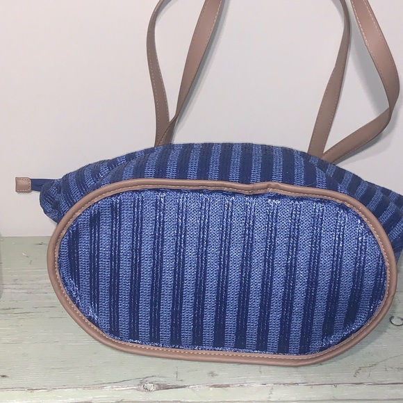 Vera Bradley straw tote Regatta turtle blue - Picture 3 of 7